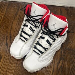 Jordan Kids Sneakers White and Red